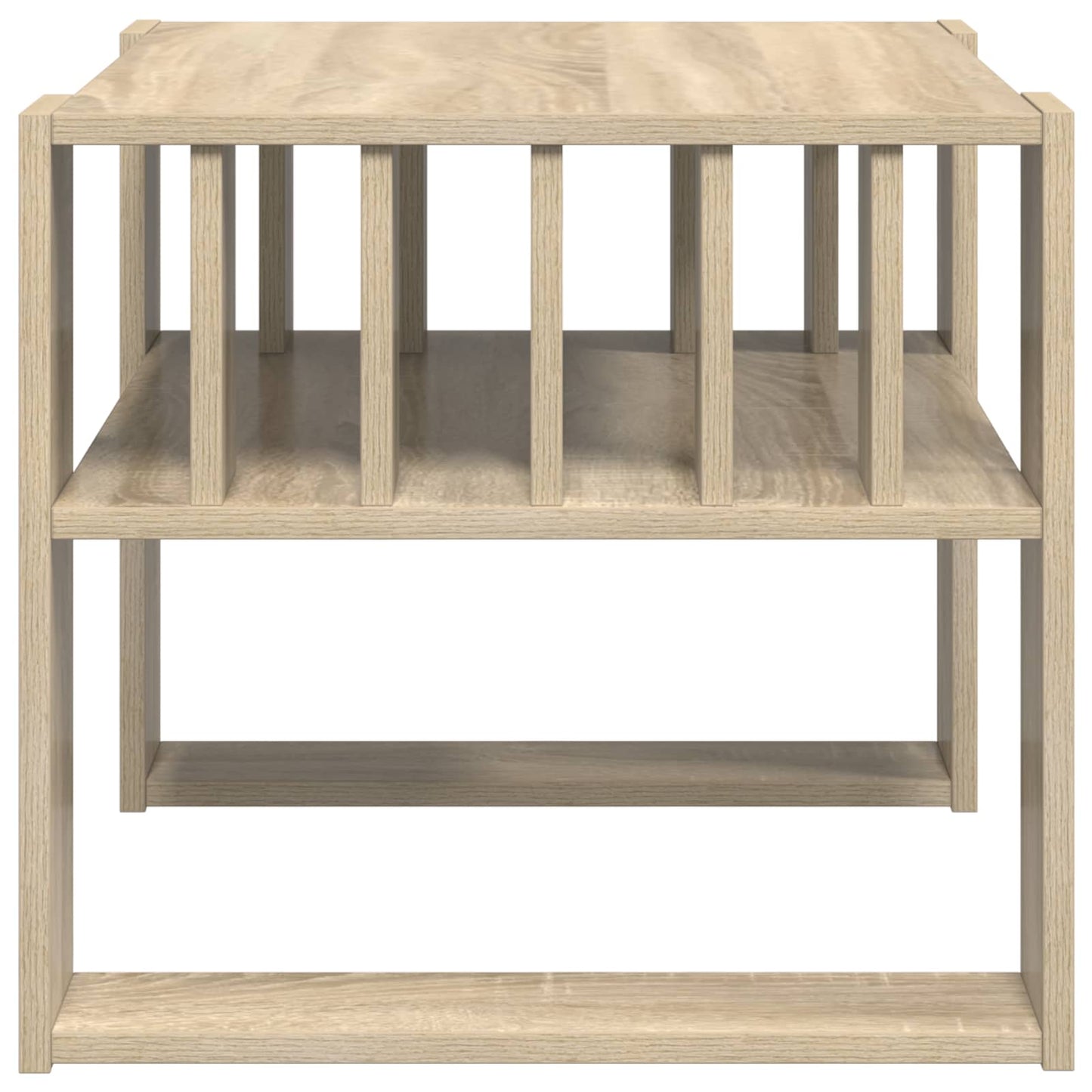 Coffee Table Sonoma Oak 66 x 49.5 x 45 cm Engineered Wood