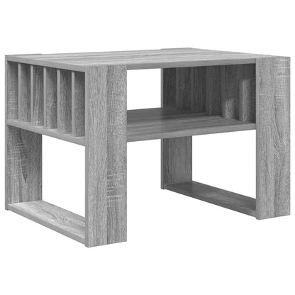 Coffee Table Grey Sonoma 66 x 49.5 x 45 cm Engineered Wood