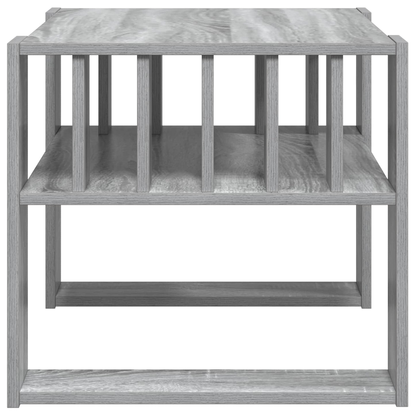 Coffee Table Grey Sonoma 66 x 49.5 x 45 cm Engineered Wood