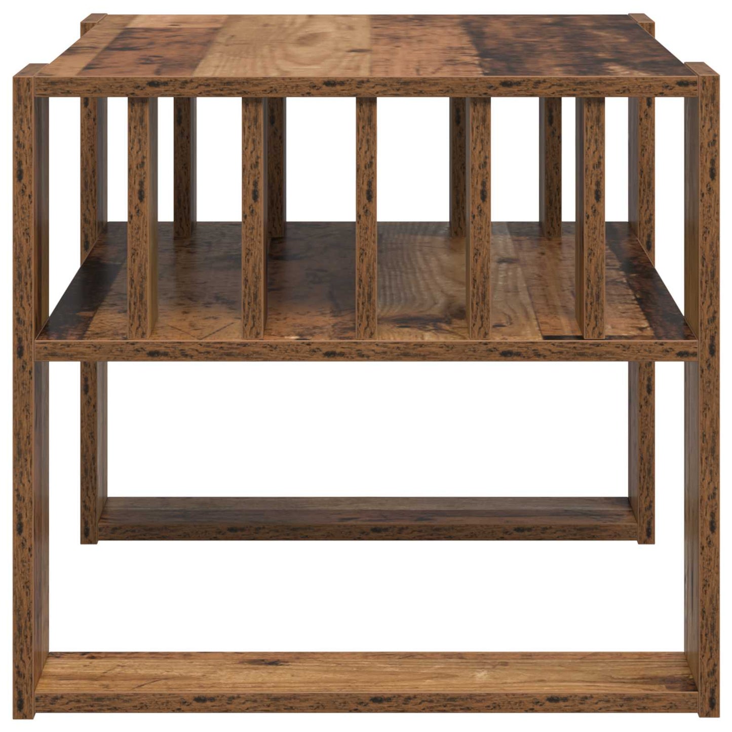 Coffee Table Old Wood 66 x 49.5 x 45 cm Engineered Wood