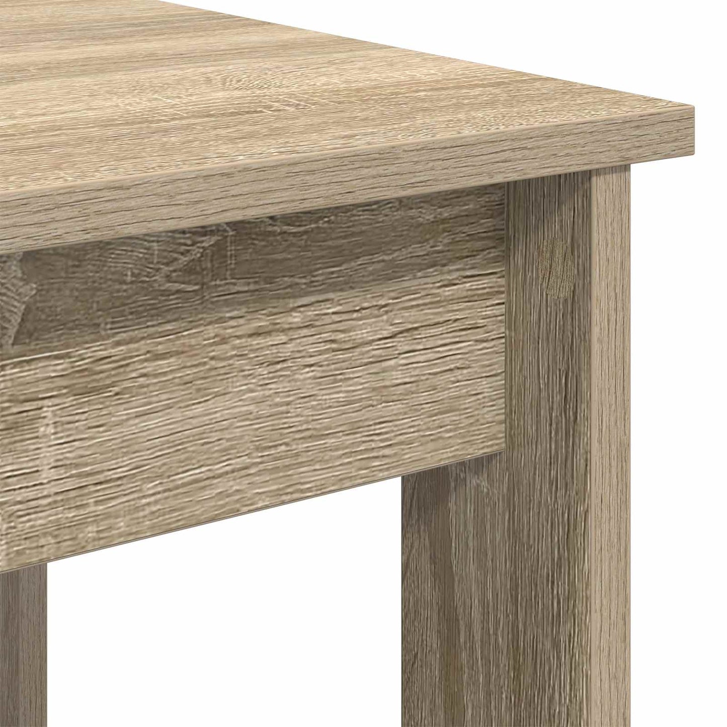 Coffee Table Set 2 pcs Sonoma Oak Engineered Wood