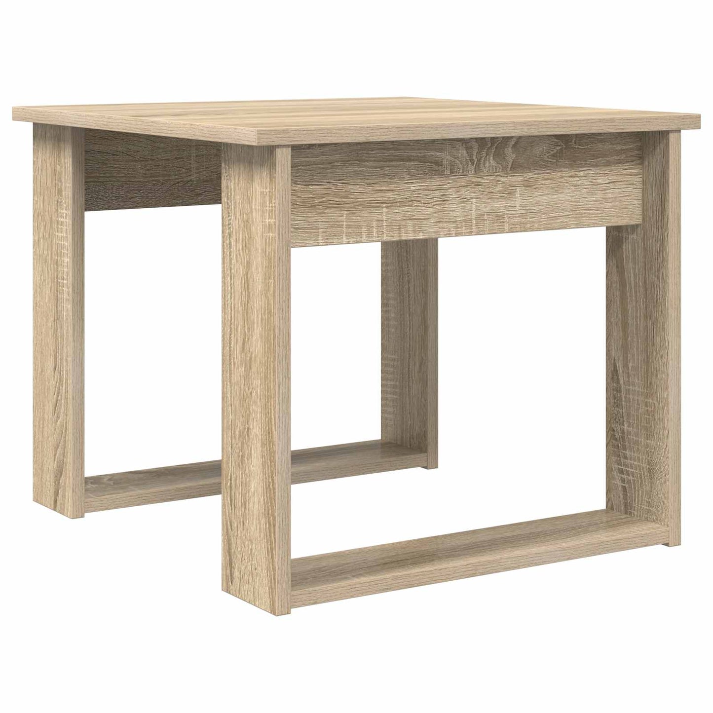 Coffee Table Set 2 pcs Sonoma Oak Engineered Wood
