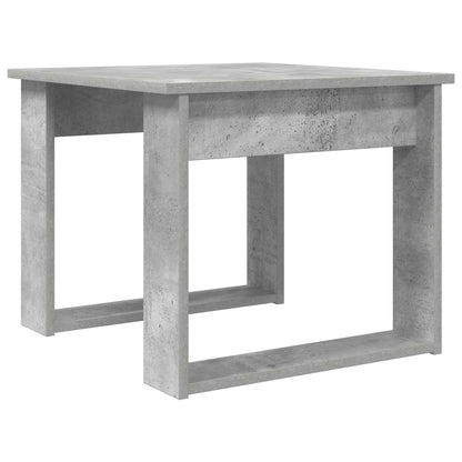 Coffee Table Set 2 pcs Concrete Grey Engineered Wood