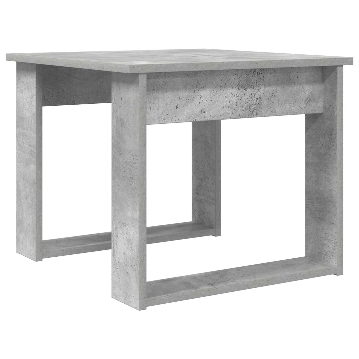 Coffee Table Set 2 pcs Concrete Grey 50 x 52 x 42 cm
