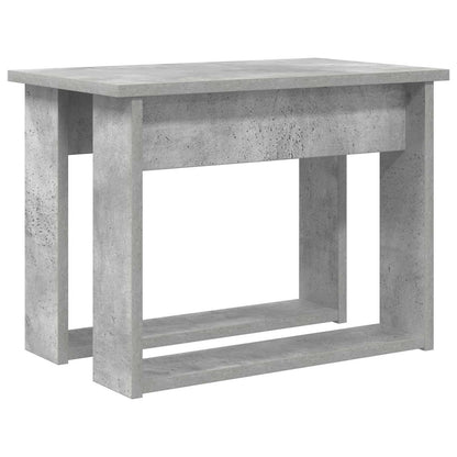 Coffee Table Set 2 pcs Concrete Grey 50 x 52 x 42 cm