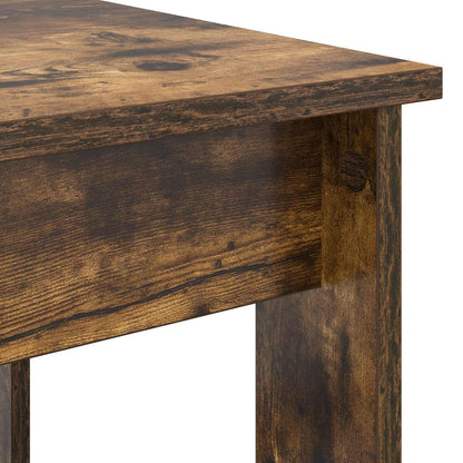 Coffee Table Set 2 pcs Smoked Oak Engineered Wood