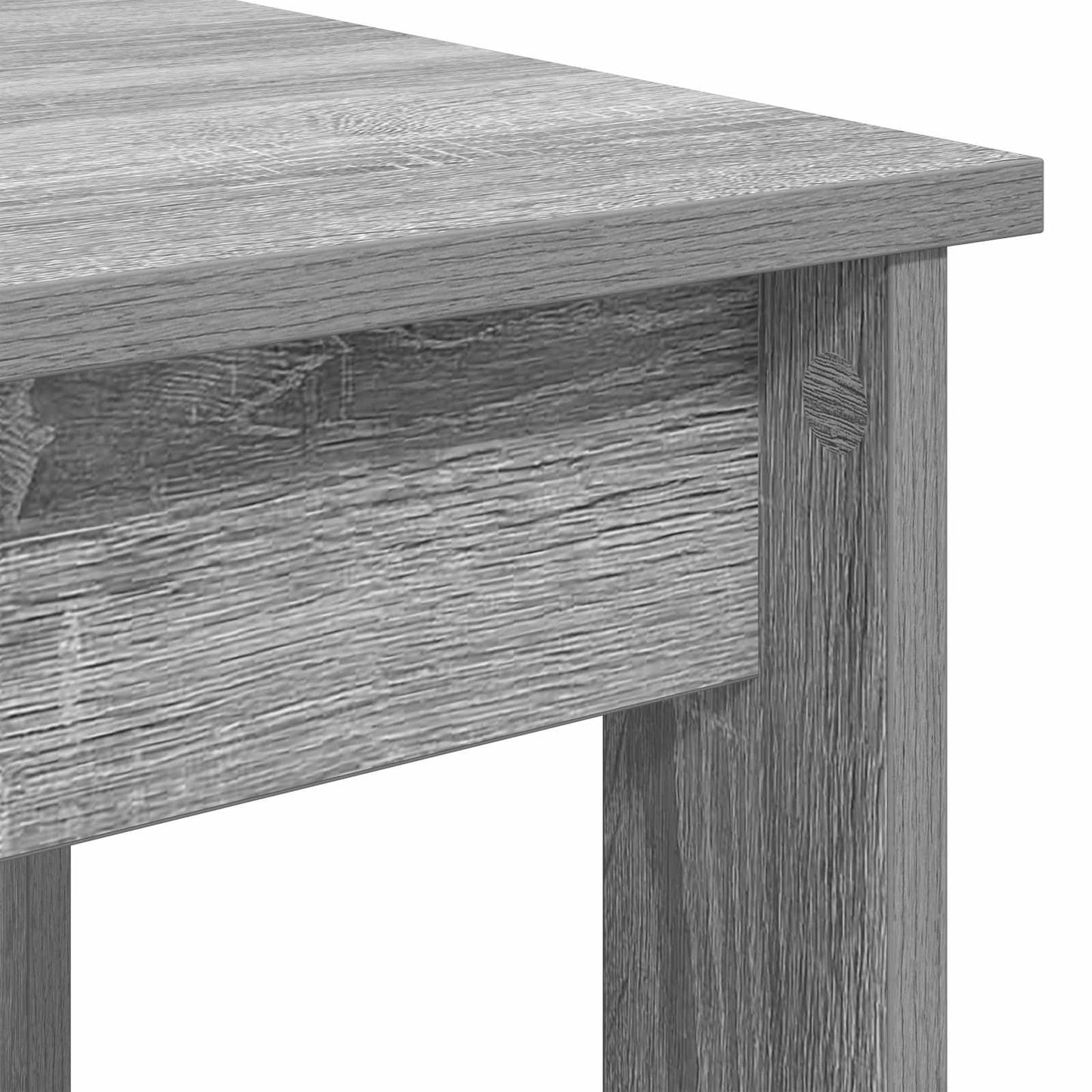 Coffee Table Set 2 pcs Grey Sonoma Engineered Wood