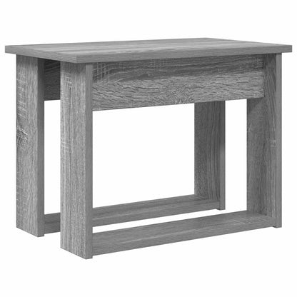Coffee Table Set 2 pcs Grey Sonoma Engineered Wood