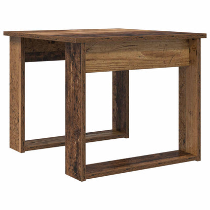 Coffee Table Set 2 pcs Old Wood 50 x 52 x 42 cm Engineered Wood