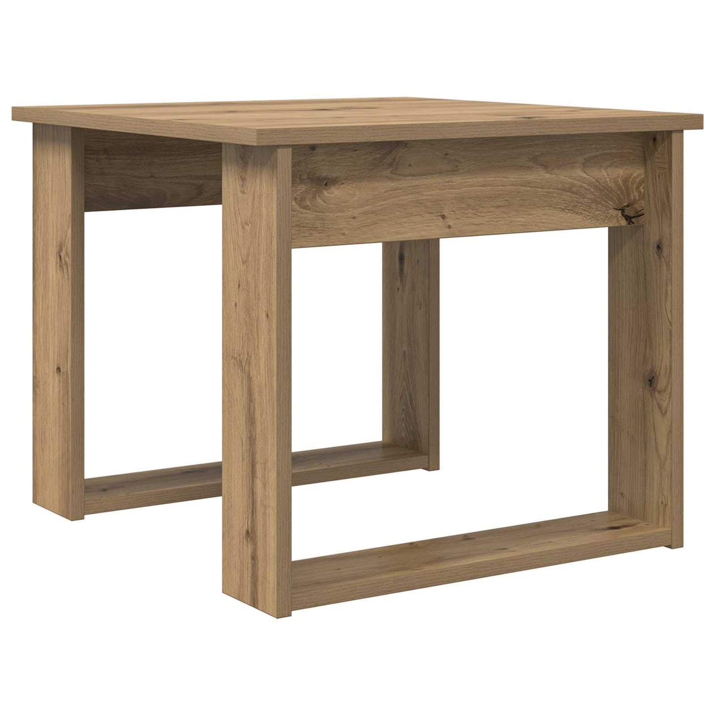 Coffee Table Set 2 pcs Artisan Oak Engineered Wood