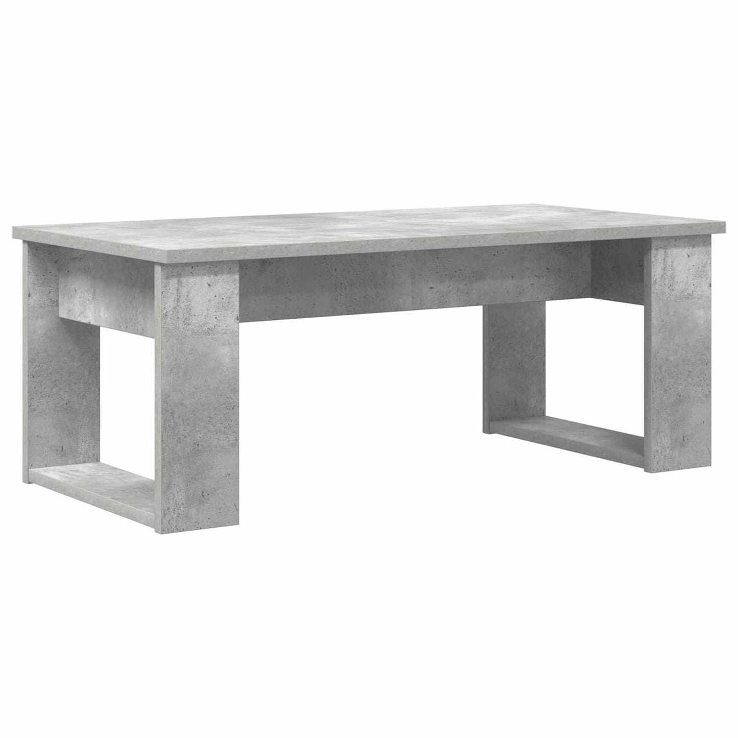 Coffee Table Set 2 pcs Concrete Grey Engineered Wood