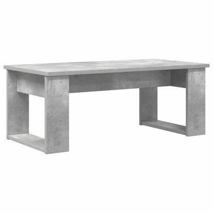 Coffee Table Set 2 pcs Concrete Grey Engineered Wood