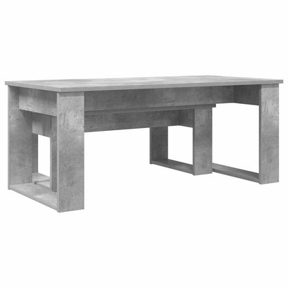Coffee Table Set 2 pcs Concrete Grey Engineered Wood