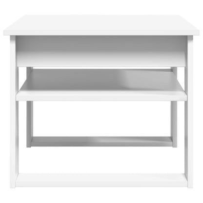 Coffee Table White 64 x 54 x 44 cm Engineered Wood