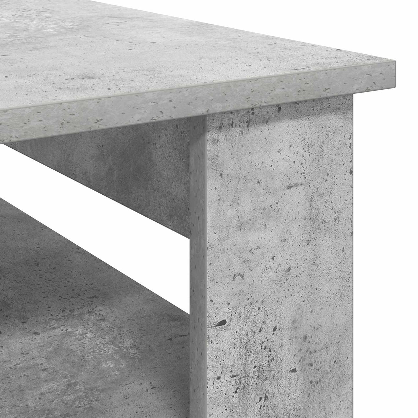 Coffee Table Concrete Grey 64 x 54 x 44 cm Engineered Wood