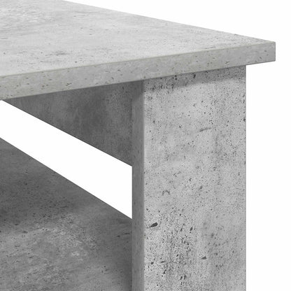 Coffee Table Concrete Grey 64 x 54 x 44 cm Engineered Wood