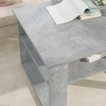 Coffee Table Concrete Grey 64 x 54 x 44 cm Engineered Wood