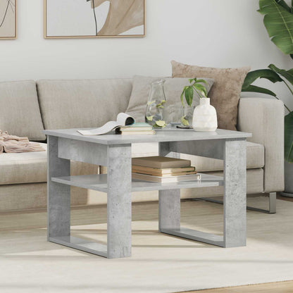Coffee Table Concrete Grey 64 x 54 x 44 cm Engineered Wood