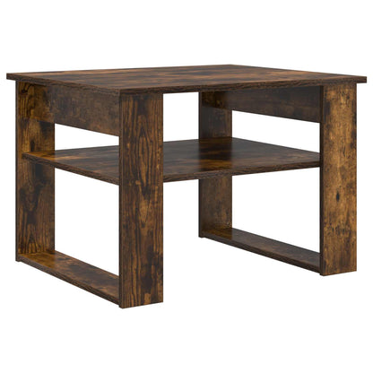 Coffee Table Smoked Oak 64 x 54 x 44 cm Engineered Wood