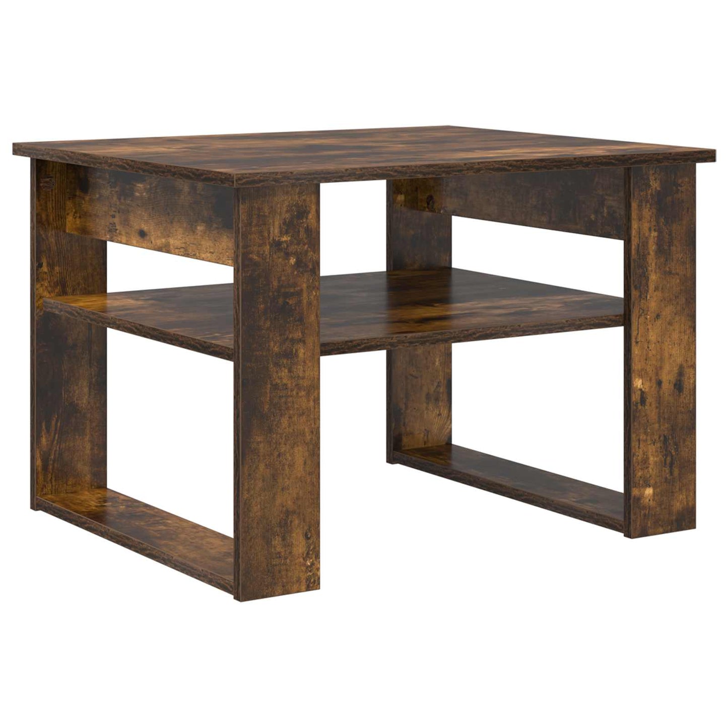 Coffee Table Smoked Oak 64 x 54 x 44 cm Engineered Wood