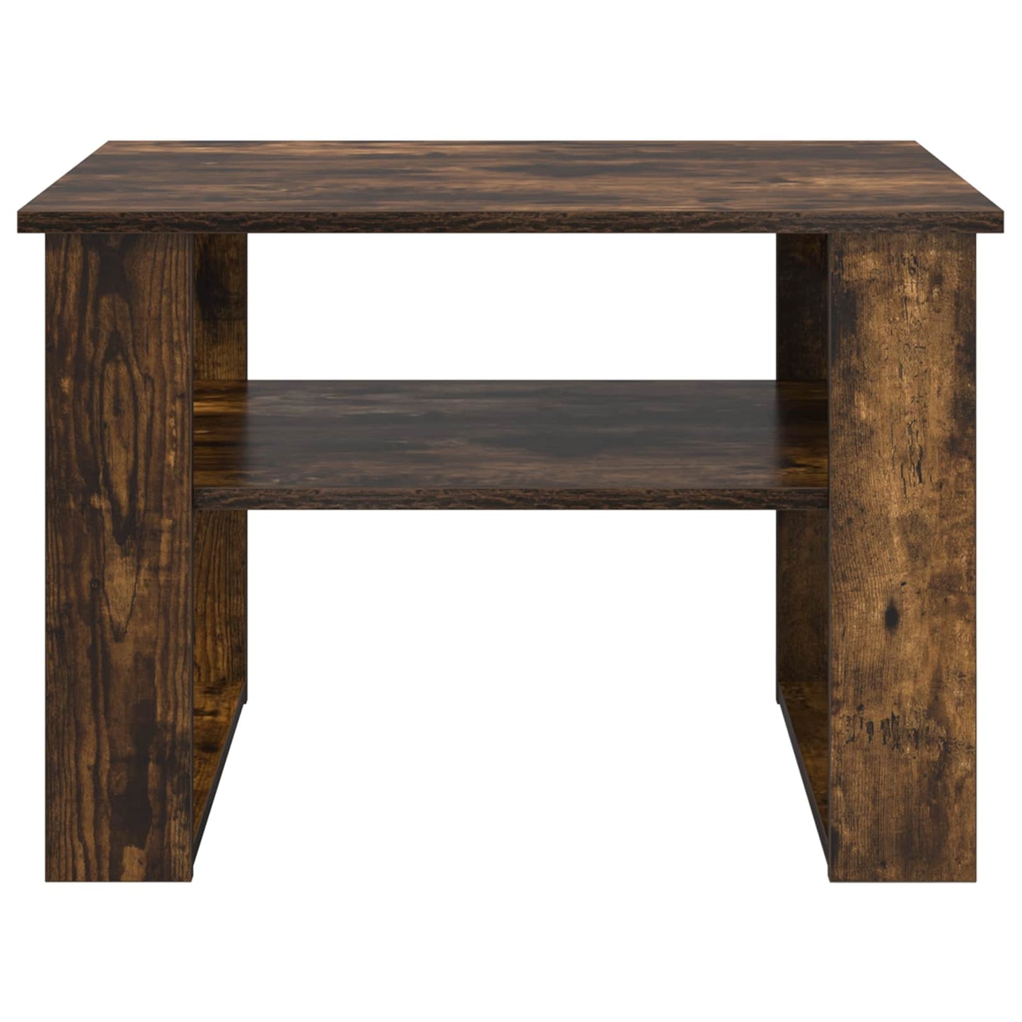 Coffee Table Smoked Oak 64 x 54 x 44 cm Engineered Wood