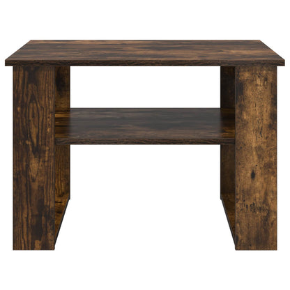 Coffee Table Smoked Oak 64 x 54 x 44 cm Engineered Wood