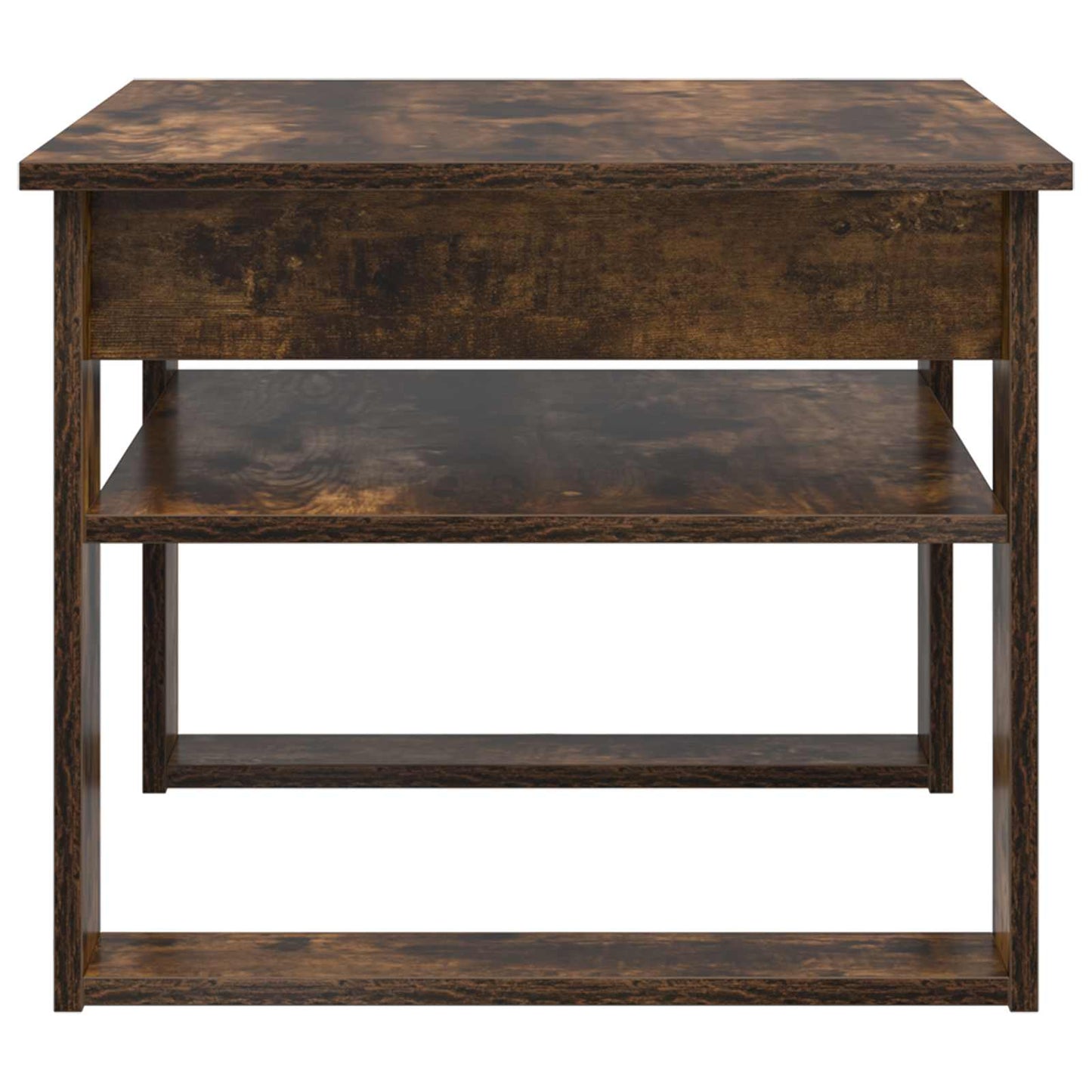 Coffee Table Smoked Oak 64 x 54 x 44 cm Engineered Wood