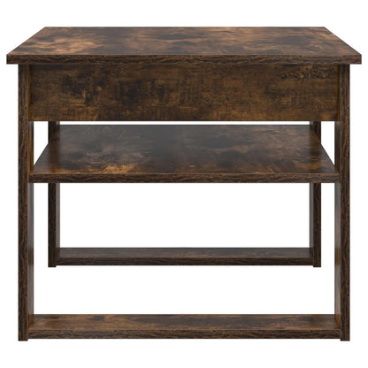 Coffee Table Smoked Oak 64 x 54 x 44 cm Engineered Wood