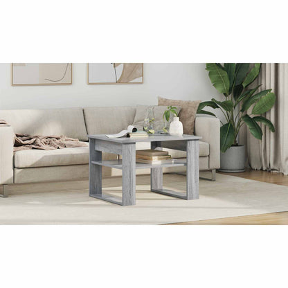 Coffee Table Grey Sonoma 64 x 54 x 44 cm Engineered Wood
