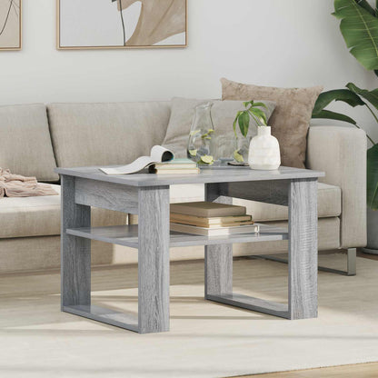Coffee Table Grey Sonoma 64 x 54 x 44 cm Engineered Wood