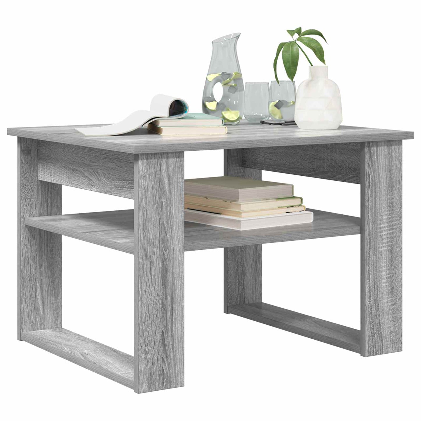 Coffee Table Grey Sonoma 64 x 54 x 44 cm Engineered Wood