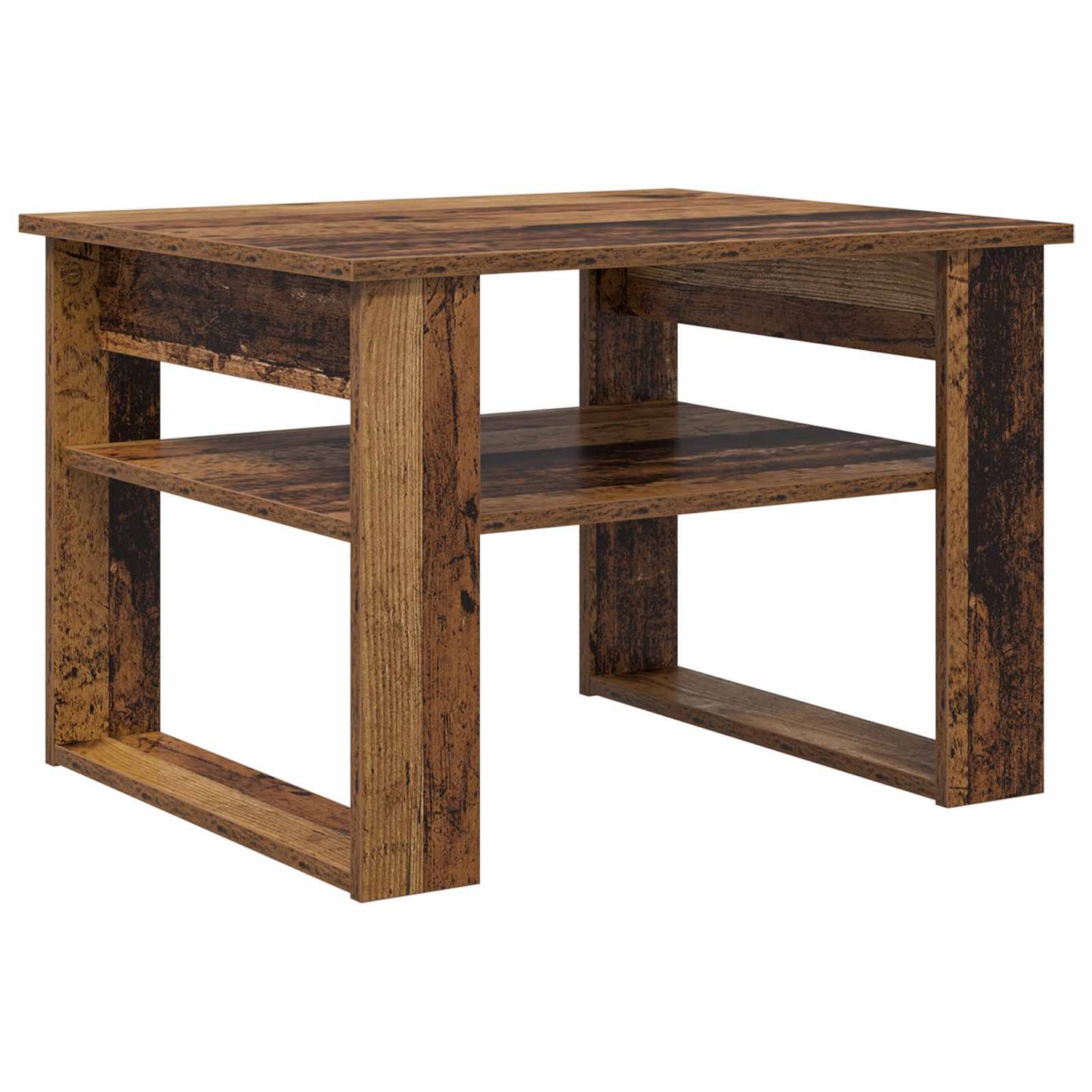 Coffee Table Old Wood 64 x 54 x 44 cm Engineered Wood