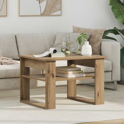 Coffee Table Artisan Oak 64 x 54 x 44 cm Engineered Wood