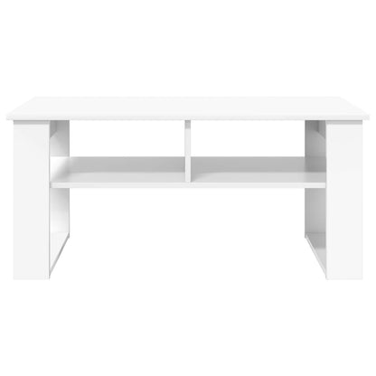 Coffee Table White 96 x 54 x 44 cm Engineered Wood
