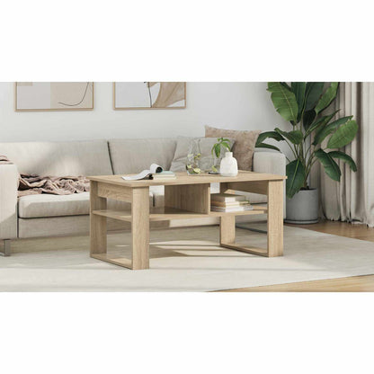 Coffee Table Sonoma Oak 96 x 54 x 44 cm Engineered Wood