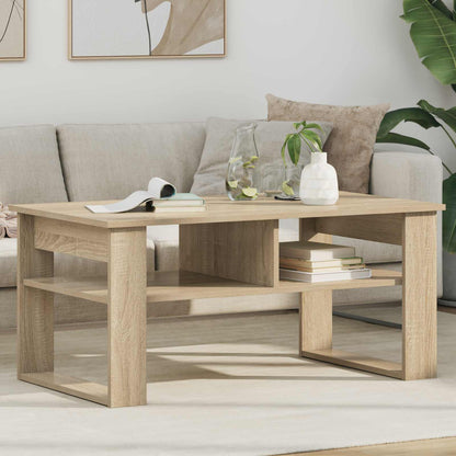 Coffee Table Sonoma Oak 96 x 54 x 44 cm Engineered Wood