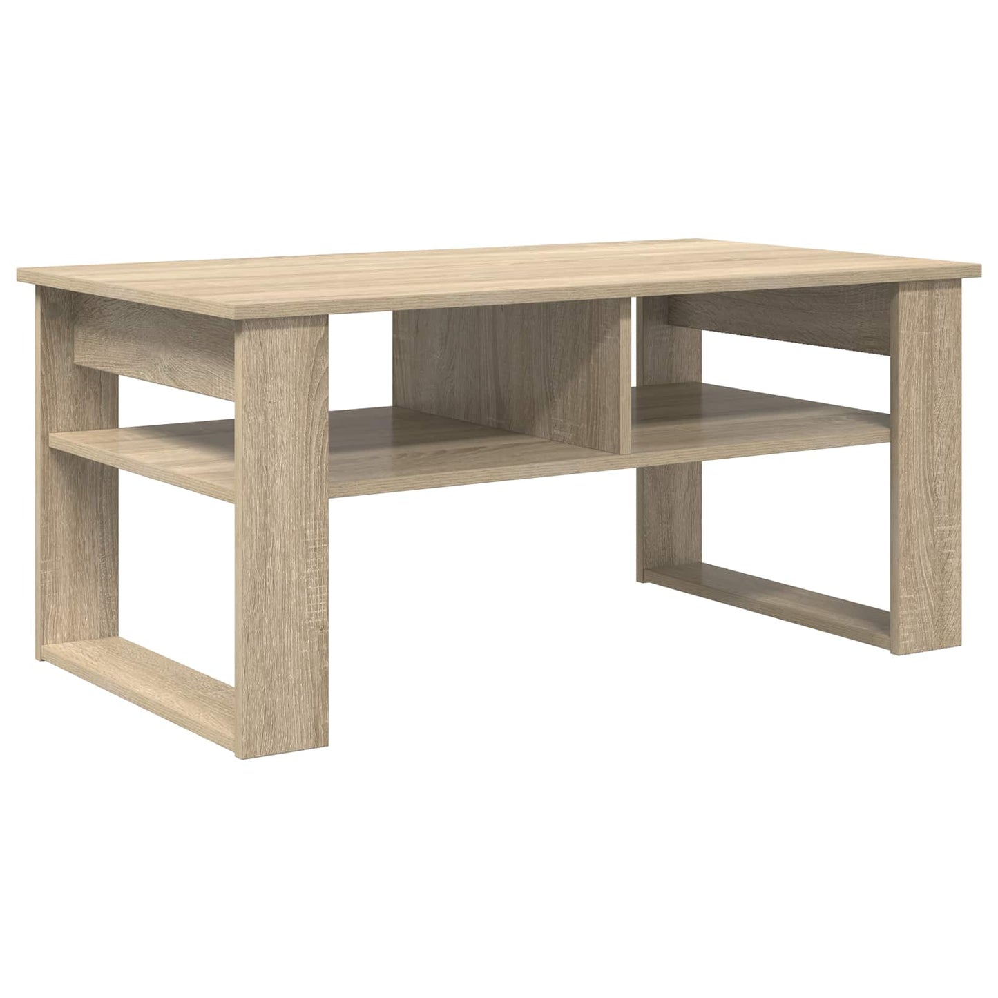 Coffee Table Sonoma Oak 96 x 54 x 44 cm Engineered Wood