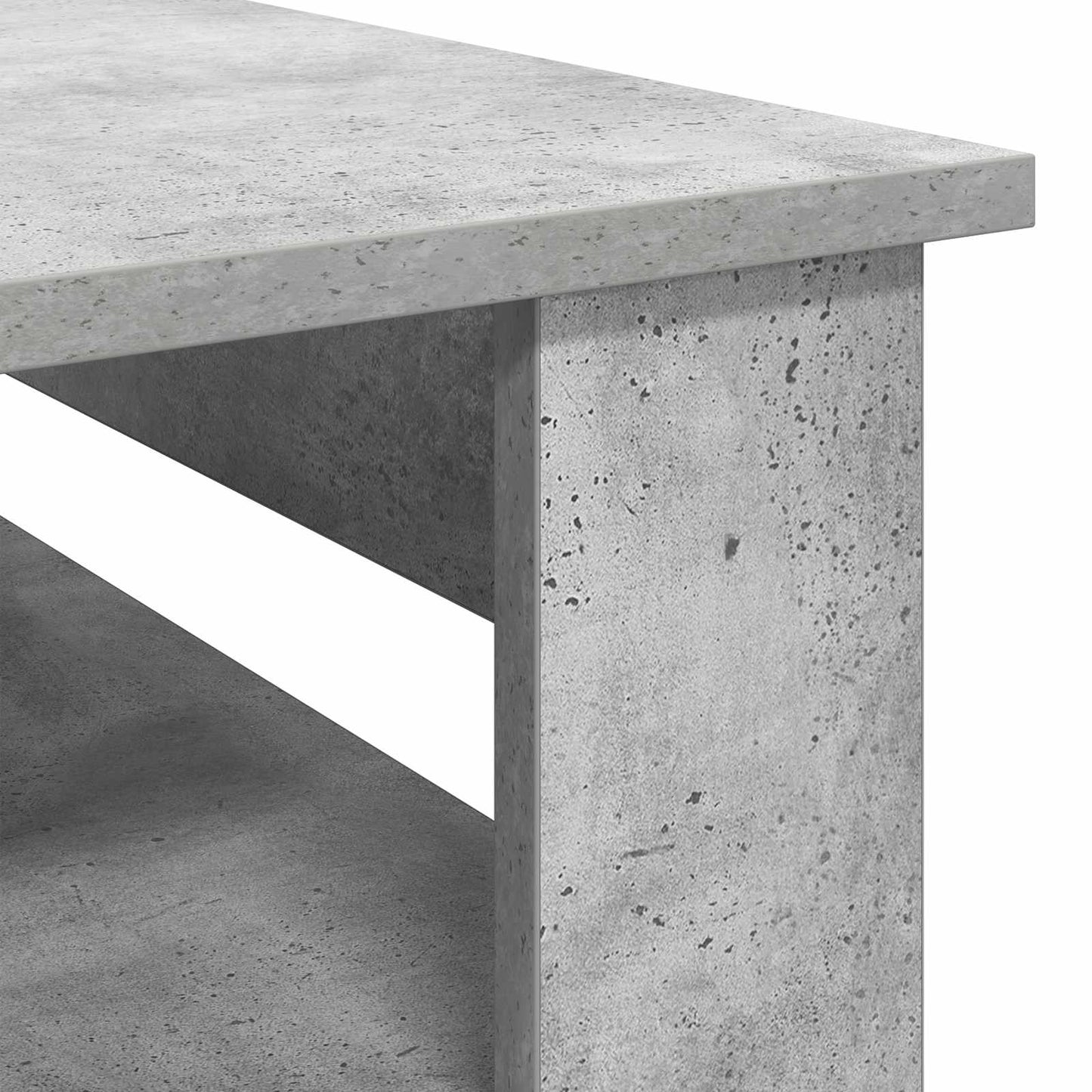 Coffee Table Concrete Grey 96 x 54 x 44 cm Engineered Wood