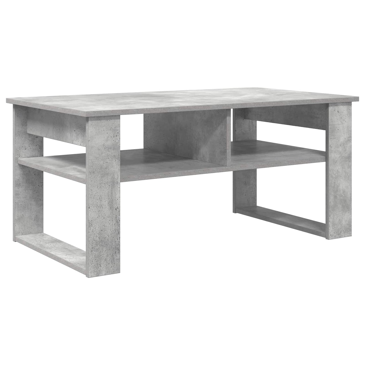 Coffee Table Concrete Grey 96 x 54 x 44 cm Engineered Wood