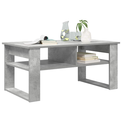 Coffee Table Concrete Grey 96 x 54 x 44 cm Engineered Wood
