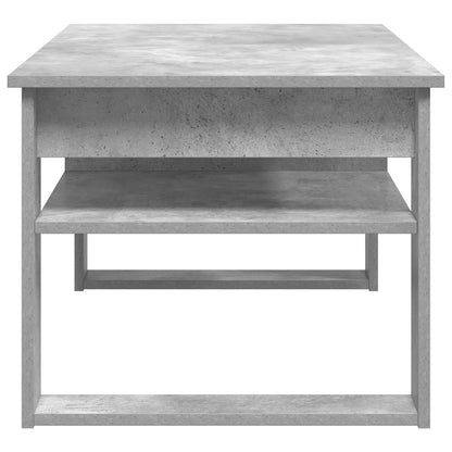 Coffee Table Concrete Grey 96 x 54 x 44 cm Engineered Wood