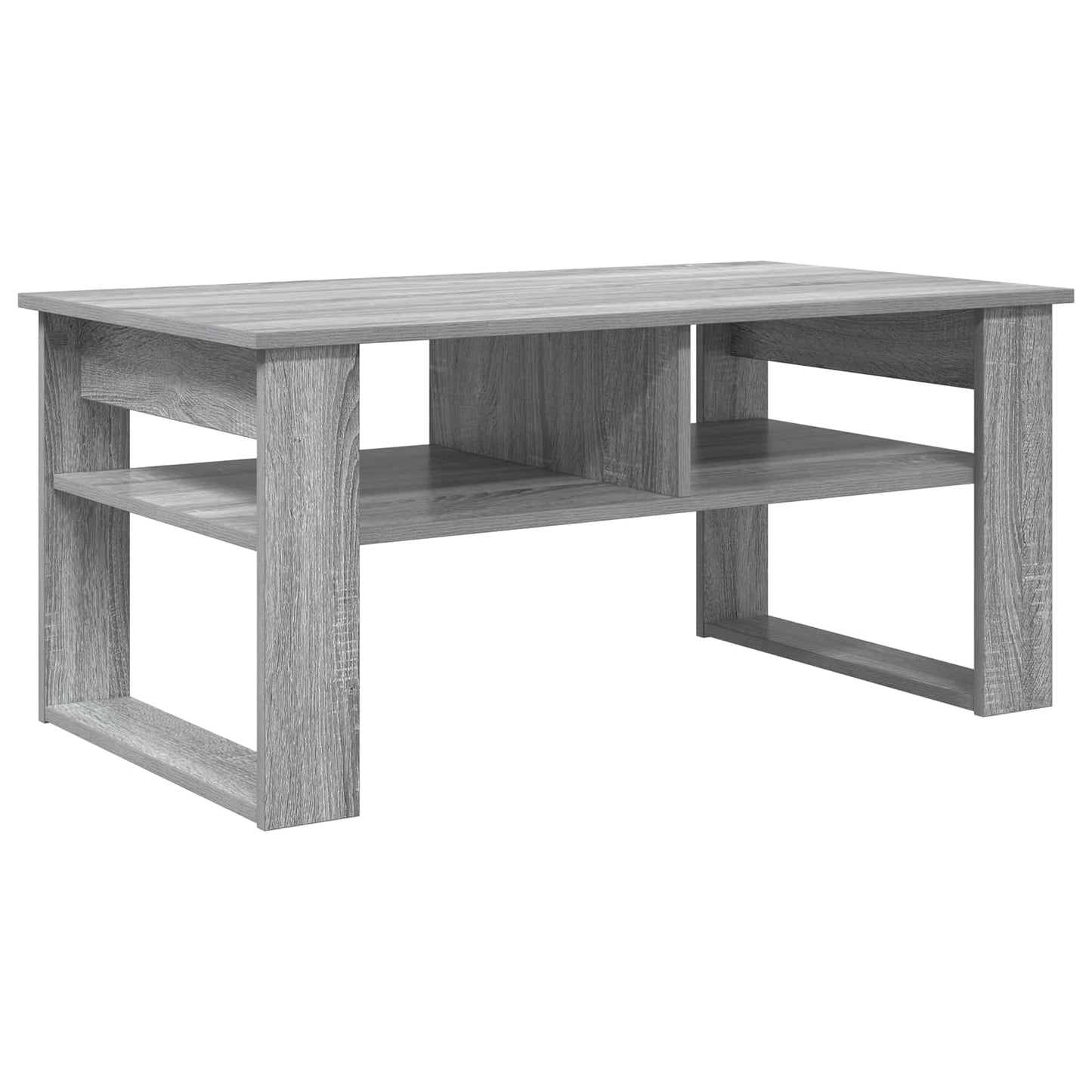 Coffee Table Grey Sonoma 96 x 54 x 44 cm Engineered Wood