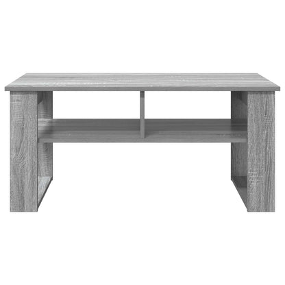 Coffee Table Grey Sonoma 96 x 54 x 44 cm Engineered Wood