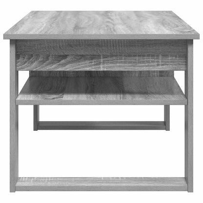 Coffee Table Grey Sonoma 96 x 54 x 44 cm Engineered Wood