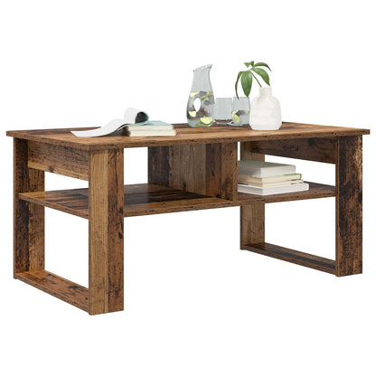 Coffee Table Old Wood 96 x 54 x 44 cm Engineered Wood