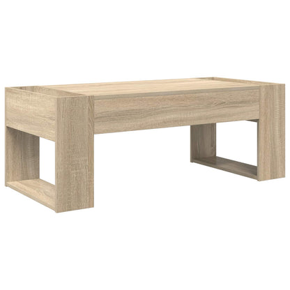 Coffee Table Sonoma Oak 110 x 50 x 41 cm Engineered Wood