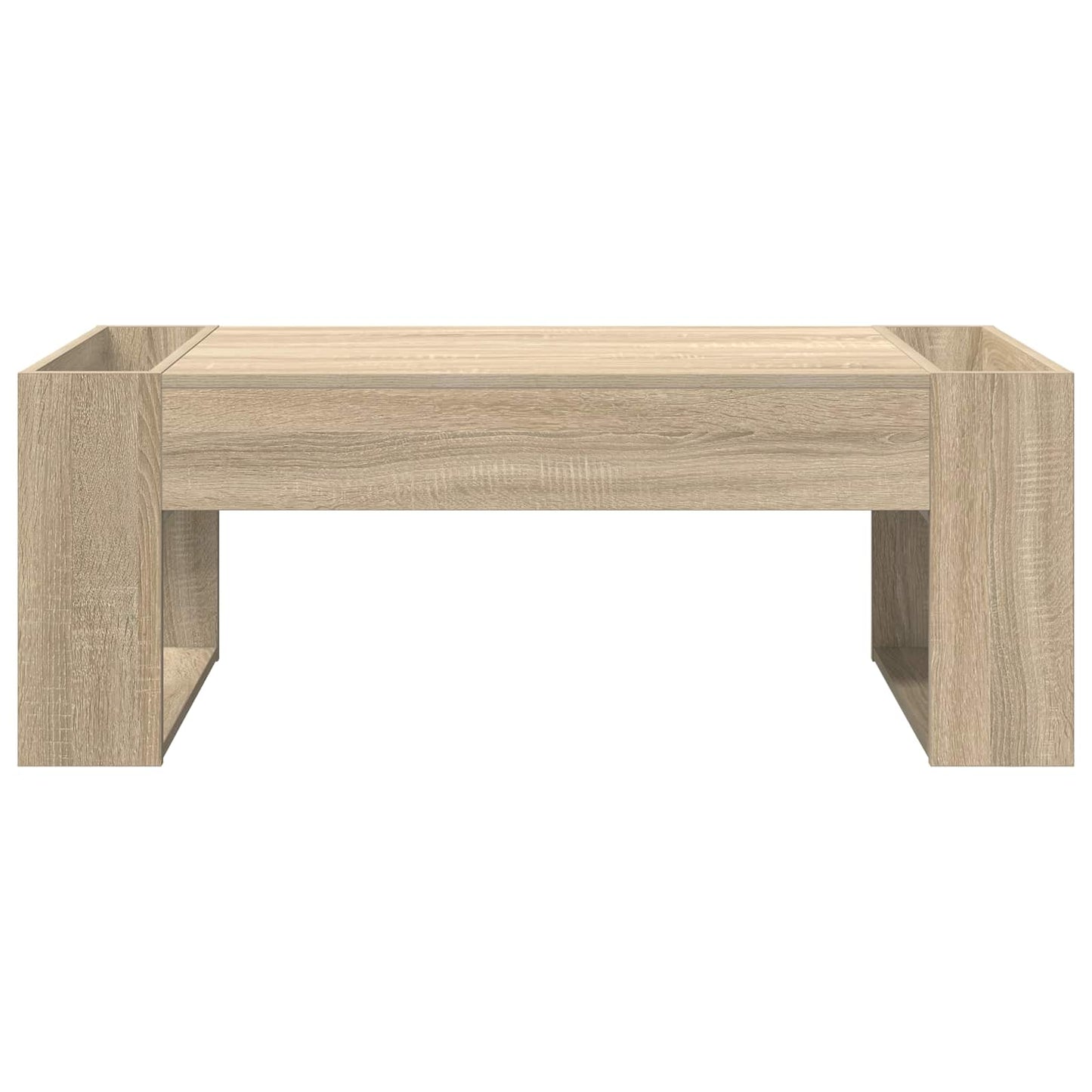 Coffee Table Sonoma Oak 110 x 50 x 41 cm Engineered Wood