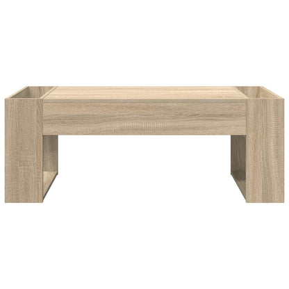 Coffee Table Sonoma Oak 110 x 50 x 41 cm Engineered Wood