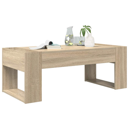Coffee Table Sonoma Oak 110 x 50 x 41 cm Engineered Wood