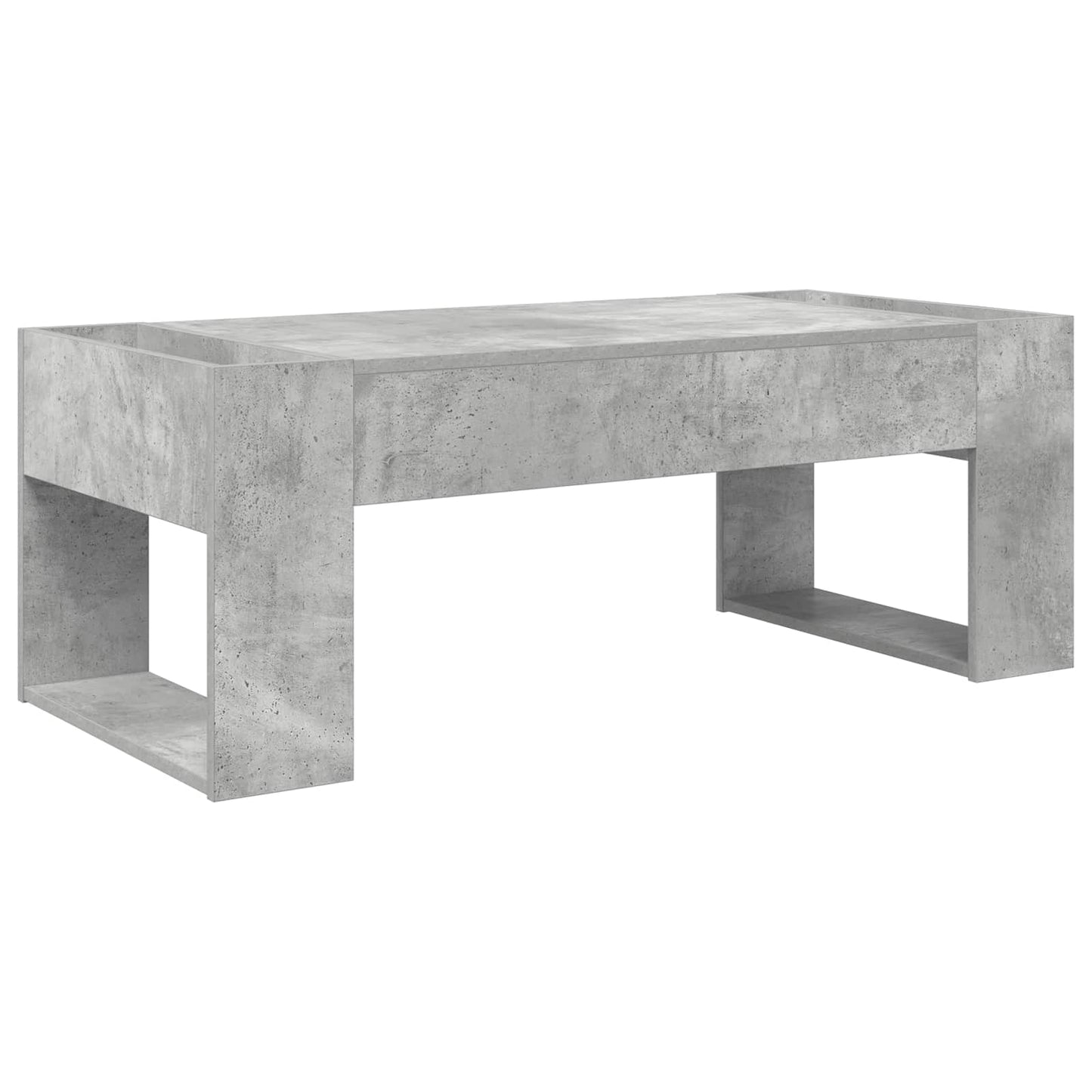 Coffee Table Concrete Grey 110 x 50 x 41 cm Engineered Wood